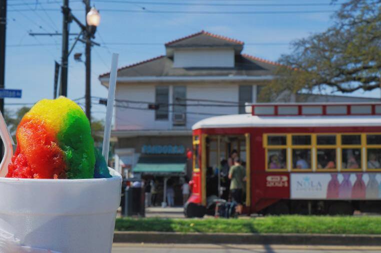 Family fun and snowballs fun in new orleans